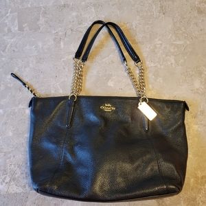 Coach leather purse